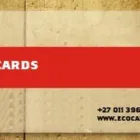 Maatskappy 4 beeld ECOCARDS Business Cards in Kempton Park GP