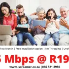 Maatskappy 3 beeld SCREAMER TELECOMS INTERNET SERVICE PROVIDER Wlan security in Atteridgeville GP