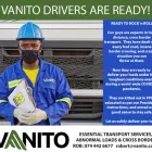 Maatskappy 2 beeld VANITO PTY LTD Transport in Boksburg GP