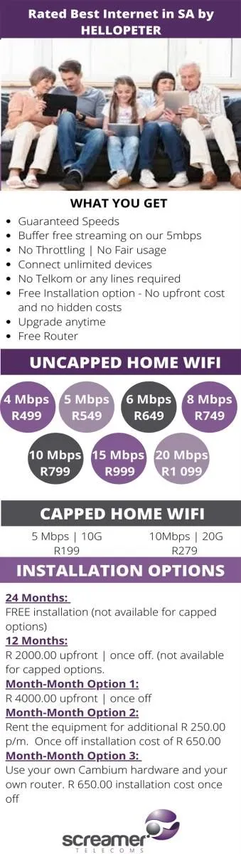 Business 4 image SCREAMER TELECOMS INTERNET SERVICE PROVIDER