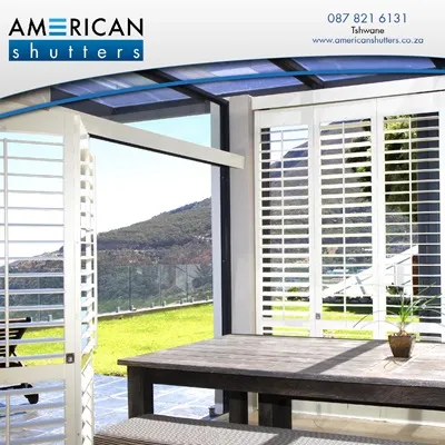 Maatskappy 4 beeld AMERICAN SHUTTERS AND SECURITY
